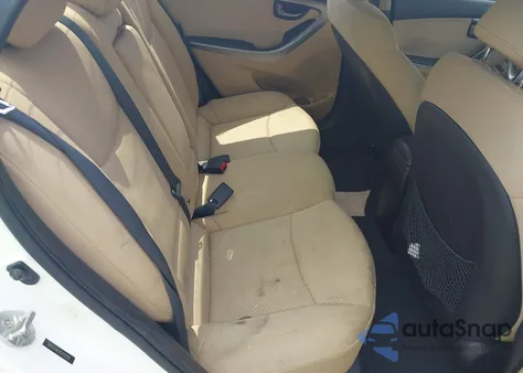 2012 Hyundai Elantra Gls z USA, uszkodzony, nr VIN 5NPDH4AEXCH112310